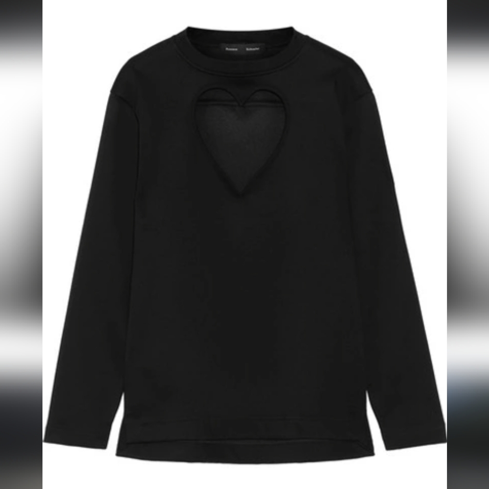 Proenza Schouler Heart Cut Out Shirt